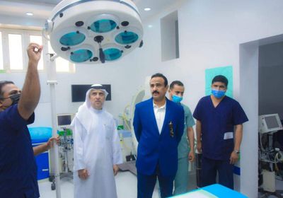 العولقي يفتتح أولى مراحل تشغيل مستشفى شبوة