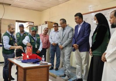 اختتام مشروع "سلمان للإغاثة" التطوعي بالمكلا