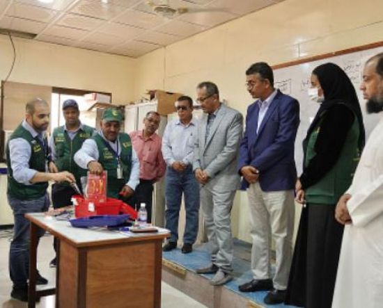 اختتام مشروع "سلمان للإغاثة" التطوعي بالمكلا