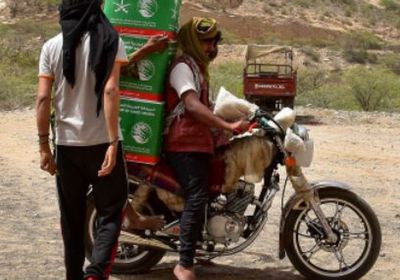 سلمان للإغاثة يوزع 263 سلة غذائية في لودر