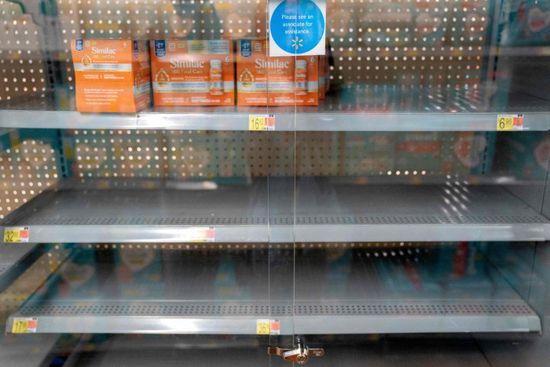 إعلان حالة الطوارئ بنيويورك بسبب نقص حليب الأطفال