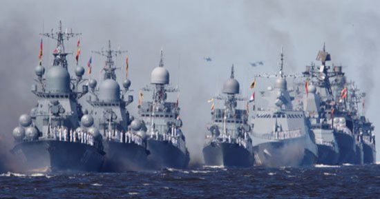 موسكو تطلق 4 صواريخ من البحر الأسود