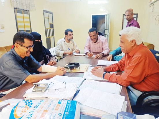 فريق من "انتقالي أبين" يتفقد المرافق العامة بالمحافظة