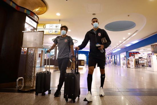 &nbsp;بعثة الأهلي تصل المغرب استعدادا لمواجهة الوداد في نهائي أفريقيا