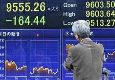 هبوط الأسهم القيادية ببورصة اليابان