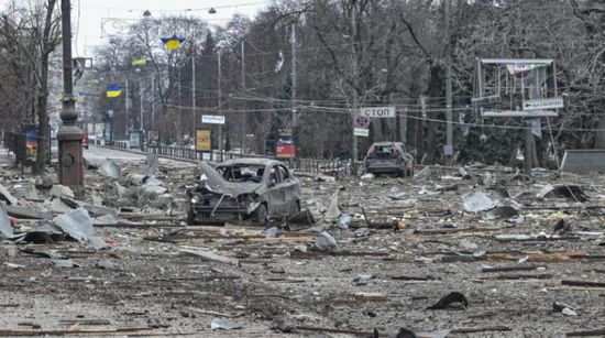 روسيا تقصف مدينة خاركيف