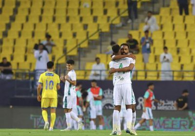 النصر يتعادل مع الأهلي بالدوري السعودي