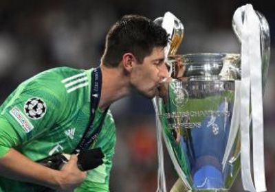 مفاجأة.. كورتوا شارك بنهائي أبطال أوروبا مصابًا