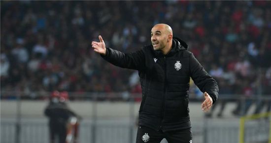 مدرب الوداد المغربي يعلق على التتويج بأبطال أفريقيا