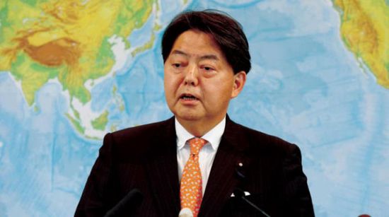 إصابة وزير خارجية اليابان بكورونا