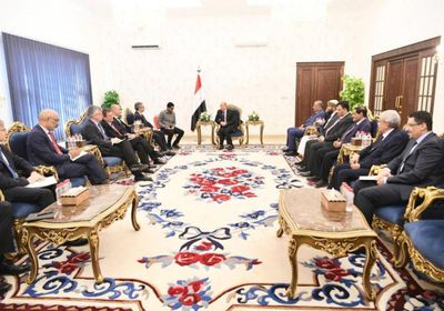 العليمي: "الرئاسي" مجلس سلام.. ونحافظ على قوة لردع الحوثي