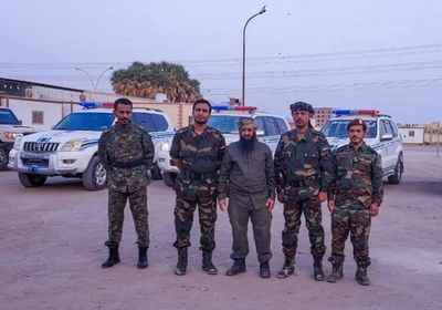 3 دوريات لقوات الحزام الأمني في أبين