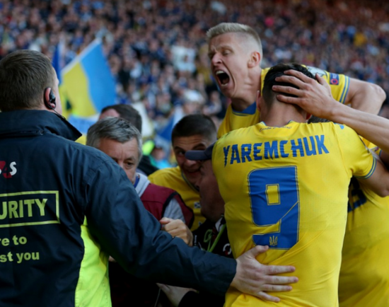 أوكرانيا تتأهل لنهائي الملحق الأوروبي على حساب أسكتلندا