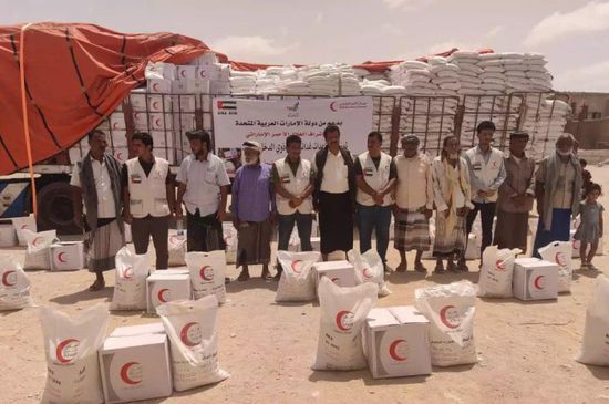 جولة جديدة من مساعدات "هلال الإمارات" بشبوة