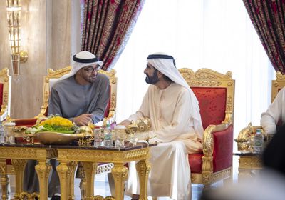 محمد بن زايد يلتقي حكام الإمارات