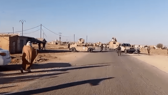 نزوح غالبية سكان بلدة أبو راسين بريف الحسكة