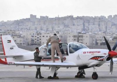 سقوط طائرة تدريب في الرمثا بالأردن واستشهاد طيارين