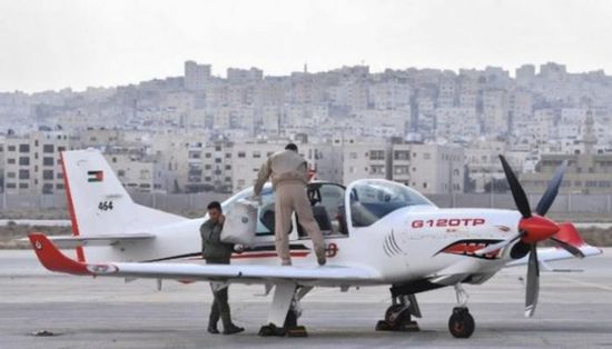 سقوط طائرة تدريب في الرمثا بالأردن واستشهاد طيارين