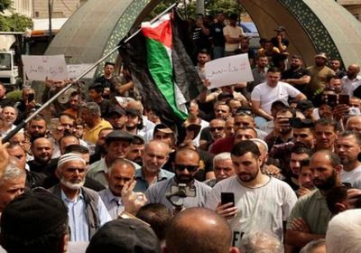 فلسطين.. تظاهرة بالخليل احتجاجا على غلاء الأسعار