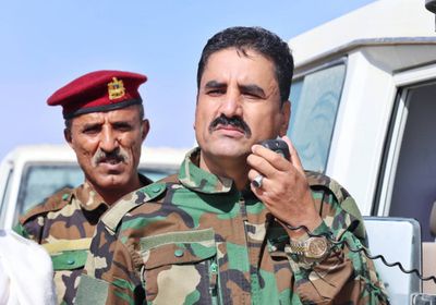 بالصور.. الجبواني يشهد اصطفاف "الخامس دفاع شبوة"