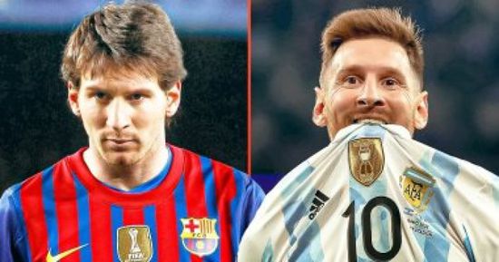 ميسي يسجل خمسة أهداف في مباراة الأرجنتين وإستونيا
