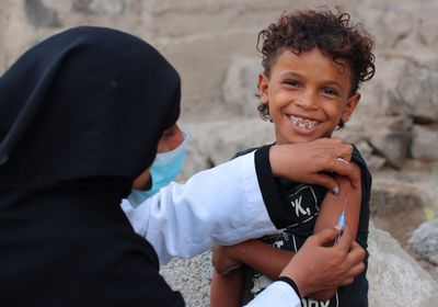 يونيسف: ندعم حملة تحصين 1.35 مليون طفل ضد الحصبة