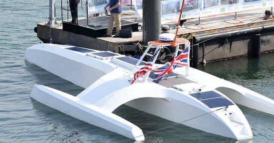 قارب ذاتي القيادة يعبر المحيط الأطلسي دون طاقم بشري
