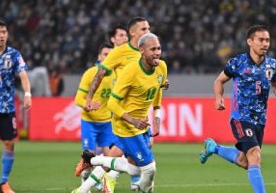 البرازيل تفوز على اليابان وديًا