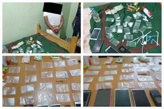 الإيقاع بمروج مخدرات في فندق بالشحر