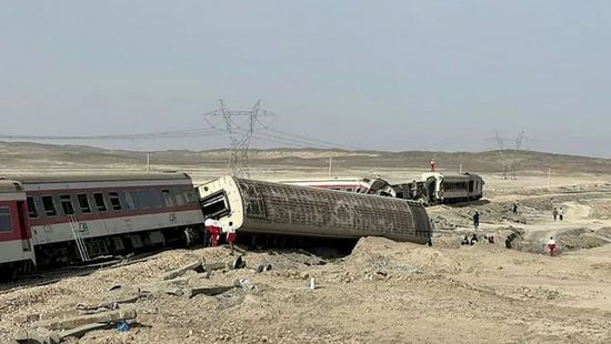 ارتفاع حصيلة ضحايا قطار طهران إلى 21 قتيلًا