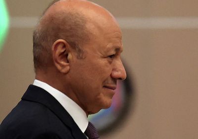 العليمي يشجب السلوك الإيراني في اليمن