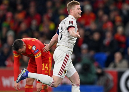 بلجيكا تسقط في فخ التعادل أمام ويلز  