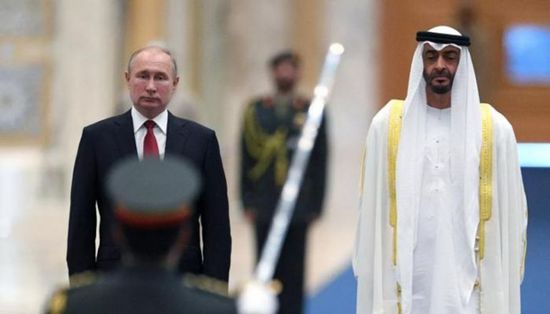 &nbsp;محمد بن زايد يهنئ بوتين بـ"يوم روسيا"