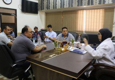 وفد أممي يزور مستشفى الصداقة التعليمي