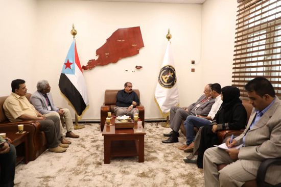 بن بريك يثمن جهود "نداء جنيف" في الجنوب