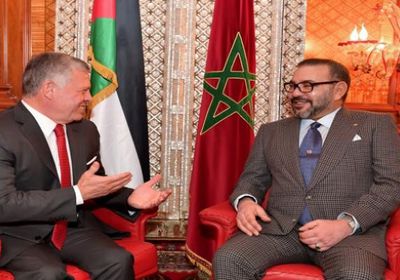 ملك الأردن يطمئن على صحة نظيره المغربي