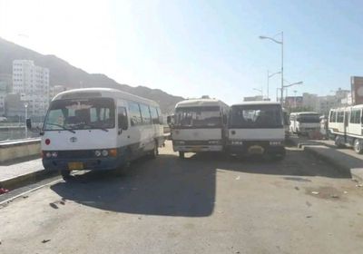 نقابة النقل بالمكلا تحتج على ارتفاع أسعار الديزل