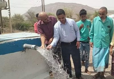 مشروع لحفر بئرين ارتوازيين في ردفان