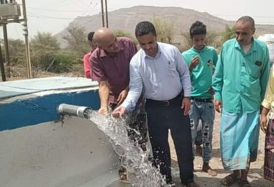 مشروع لحفر بئرين ارتوازيين في ردفان