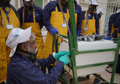 "فاو" تواصل دورة تشغيل وصيانة آلات مكافحة الجراد بعدن