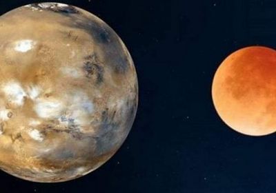 سماء مصر تشهد اقتران القمر بكوكب المريخ