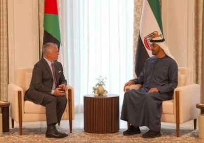 بحث العلاقات والتعاون المشترك بين الإمارات والأردن