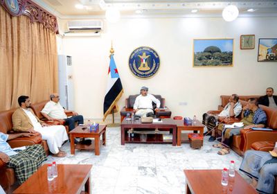 وفد الجمعية الوطنية يطرح هموم المهرة على الزُبيدي