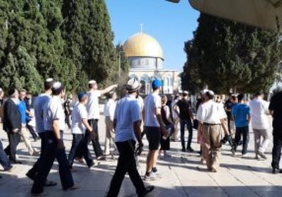 مستوطنون يقتحمون قرية بنابلس