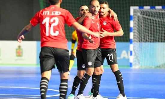 موعد مباراة مصر والمغرب في كأس العرب للصالات