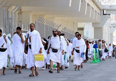 وصول 8739 حاجا إلى مكة المكرمة