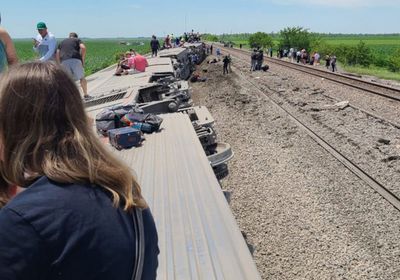 ضحايا في خروج قطار عن مساره بولاية ميزوري الأمريكية