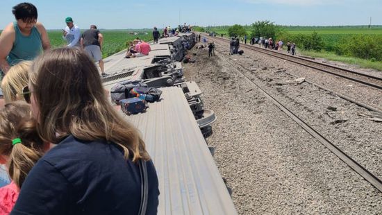 ضحايا في خروج قطار عن مساره بولاية ميزوري الأمريكية