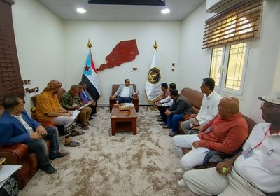 الجالية الجنوبية بالسعودية تهنئ بن بريك بنجاح انعقاد الجمعية الوطنية