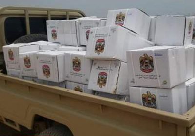 "خليفة الإنسانية" توزع 2962 كرتون في سقطرى